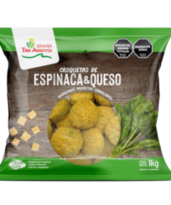 Croquetas de Espinaca y Queso - Granja 3 Arroyos (1 kg)