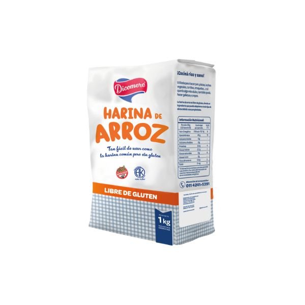 Harina de arroz - Dicomere SIN TACC (1 kg)