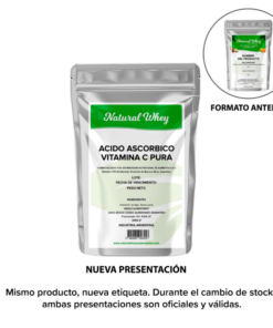 Ácido ascorbico - vitamina C pura - Natural Whey (100 gr)