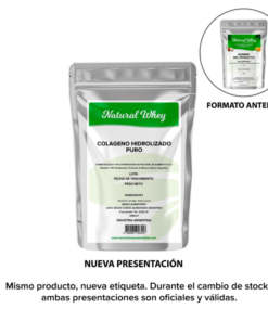 Colágeno hidrolizado puro - Natural Whey (100 gr, en polvo)