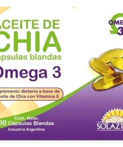 Chía cápsulas blandas - Sol Azteca (30 unidades)