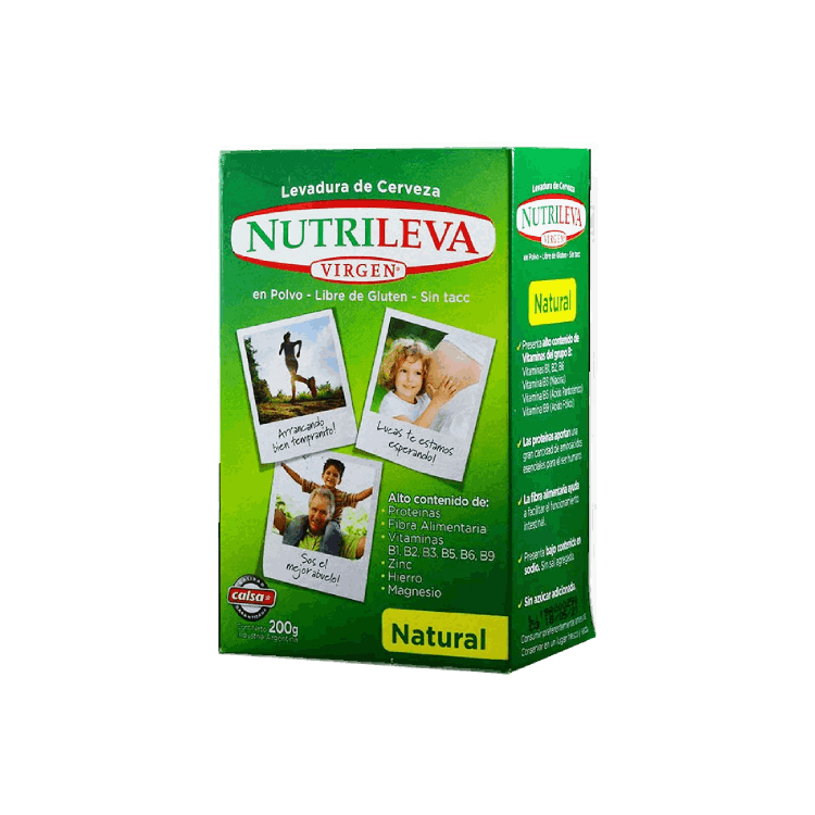 Levadura nutricional natural - Nutrileva (200 gr)
