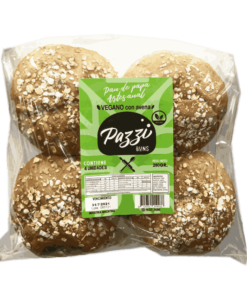 Pan de Papa vegano con avena - Pazzi Buns (4 unidades)