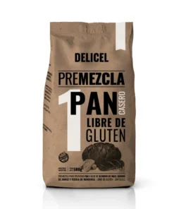 Premezcla para pan sin TACC- Delicel (500 gr)