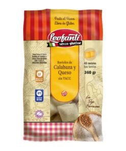Ravioles veganos de calabaza y queso – Leofanti (48 unidades) Sin TACC