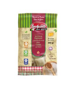 Ravioles de Carne Vegetal y Espinaca - Leofanti (48 unidades)