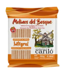Galletas de arroz integral - Cariló Molinos del Bosque