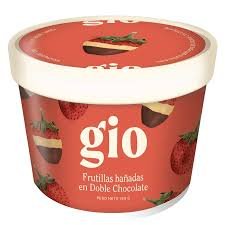 Frutillas bañadas en doble chocolate - GIO (150gr)