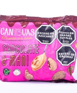 Galletitas de chocolate y maní - Canvas (150gr)