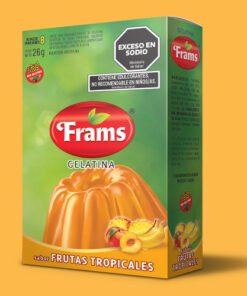 Gelatina de frutas tropicales - Natural Frams (26 gr)