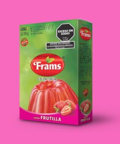 Gelatina de frutilla - Natural Frams (26 gr)