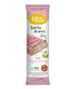 Alternative view of Barritas de arroz chocolate - frutilla - Lulemuu (12gr)