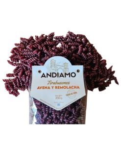 Tirabuzones de avena y remolacha - Andiamo (350 gr)
