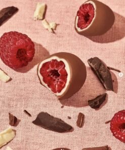 Frutas bañadas y congeladas