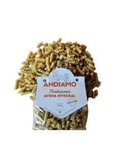 Tirabuzones de avena integral - Andiamo (350 gr)