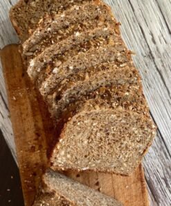 Pan integral multisemillas (girasol, avena y lino) - Masa Madre (600gr)