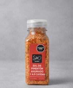 Sal gourmet pimentón ahumado y ají de cayena - ShiO (250 gr)