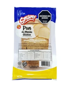 Pan de molde sin gluten - Smams (200gr)