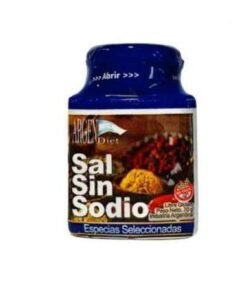 Sal sin sodio con especias - Argendiet (70 gr)
