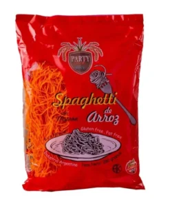 Spaghetti de arroz sabor morrón - Party Beck (280 gr)
