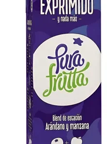 Jugo de manzana y arándanos - Pura Frutta (1lt)