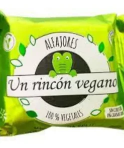 Alfajor sabor banana split - Un Rincón Vegano