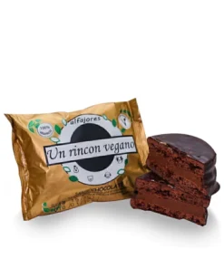 Alfajor de chocolate - Un Rincón Vegano